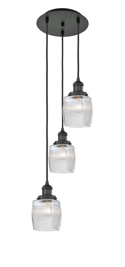 Franklin Restoration Multi Pendant Brass Steel
