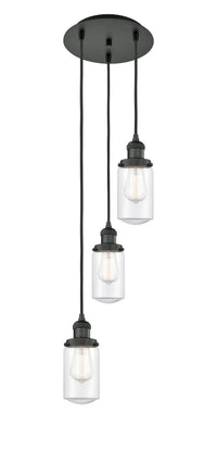 Franklin Restoration Multi Pendant Cast Brass