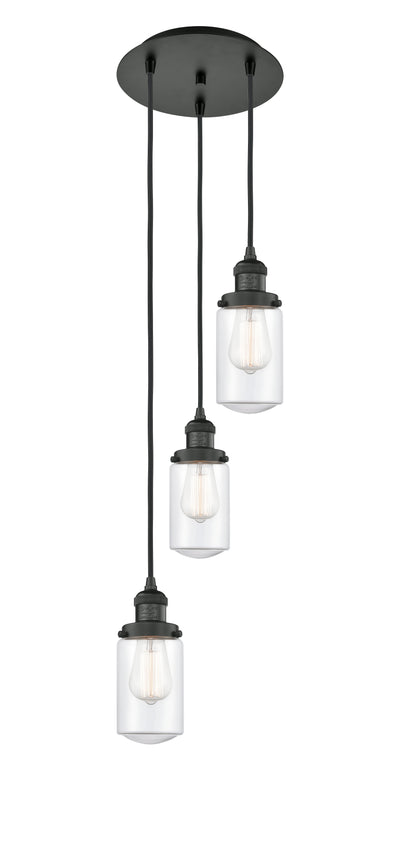 Franklin Restoration Multi Pendant Cast Brass