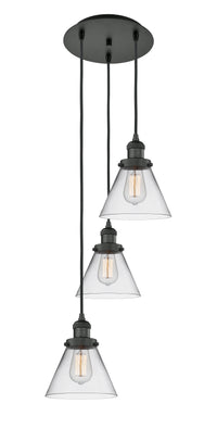 Franklin Restoration Multi Pendant Antique Brass