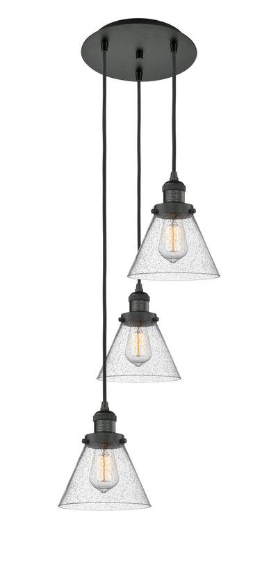 Franklin Restoration Multi Pendant Antique Brass
