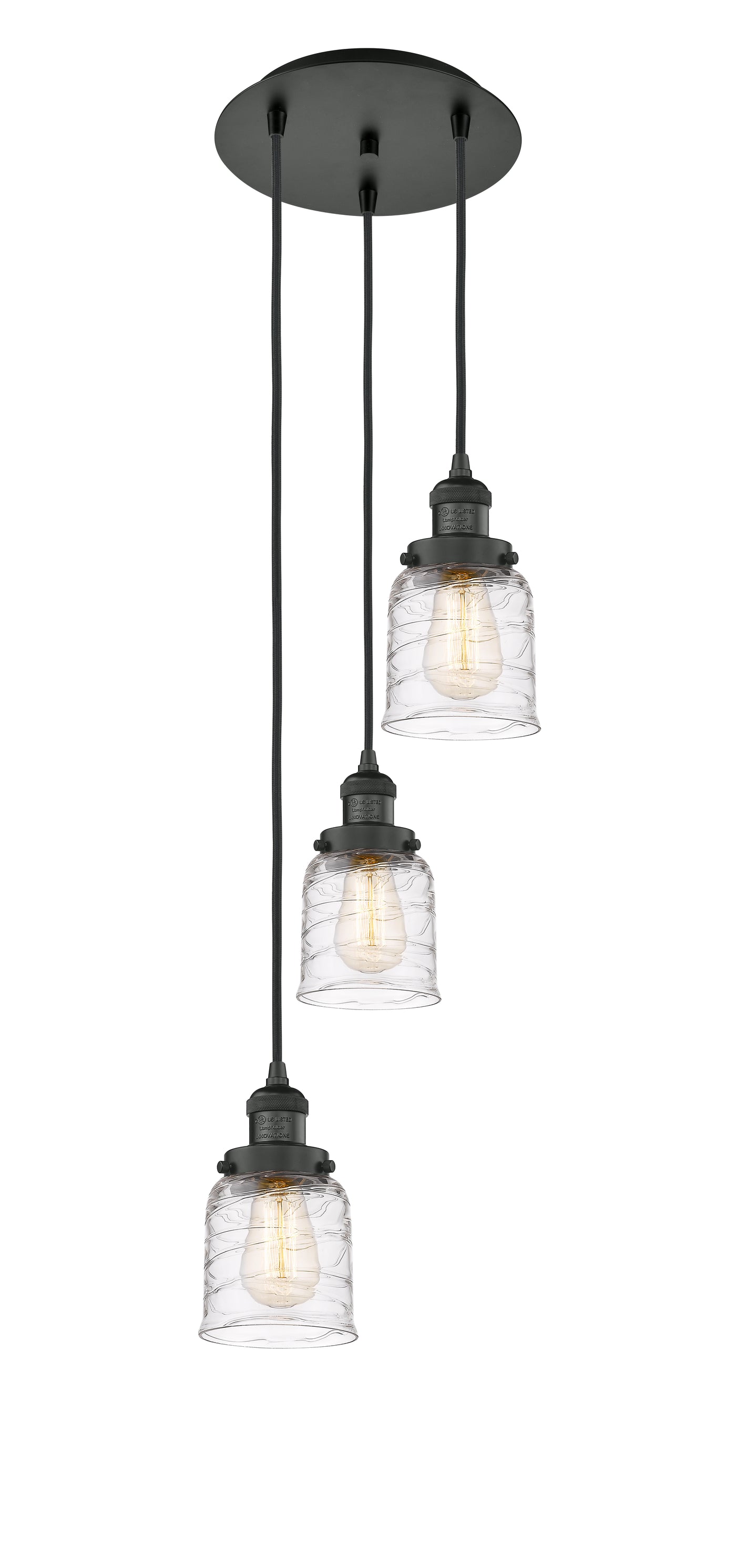 Franklin Restoration Multi Pendant Antique Brass