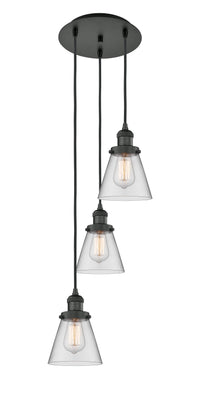 Franklin Restoration Multi Pendant Antique Brass