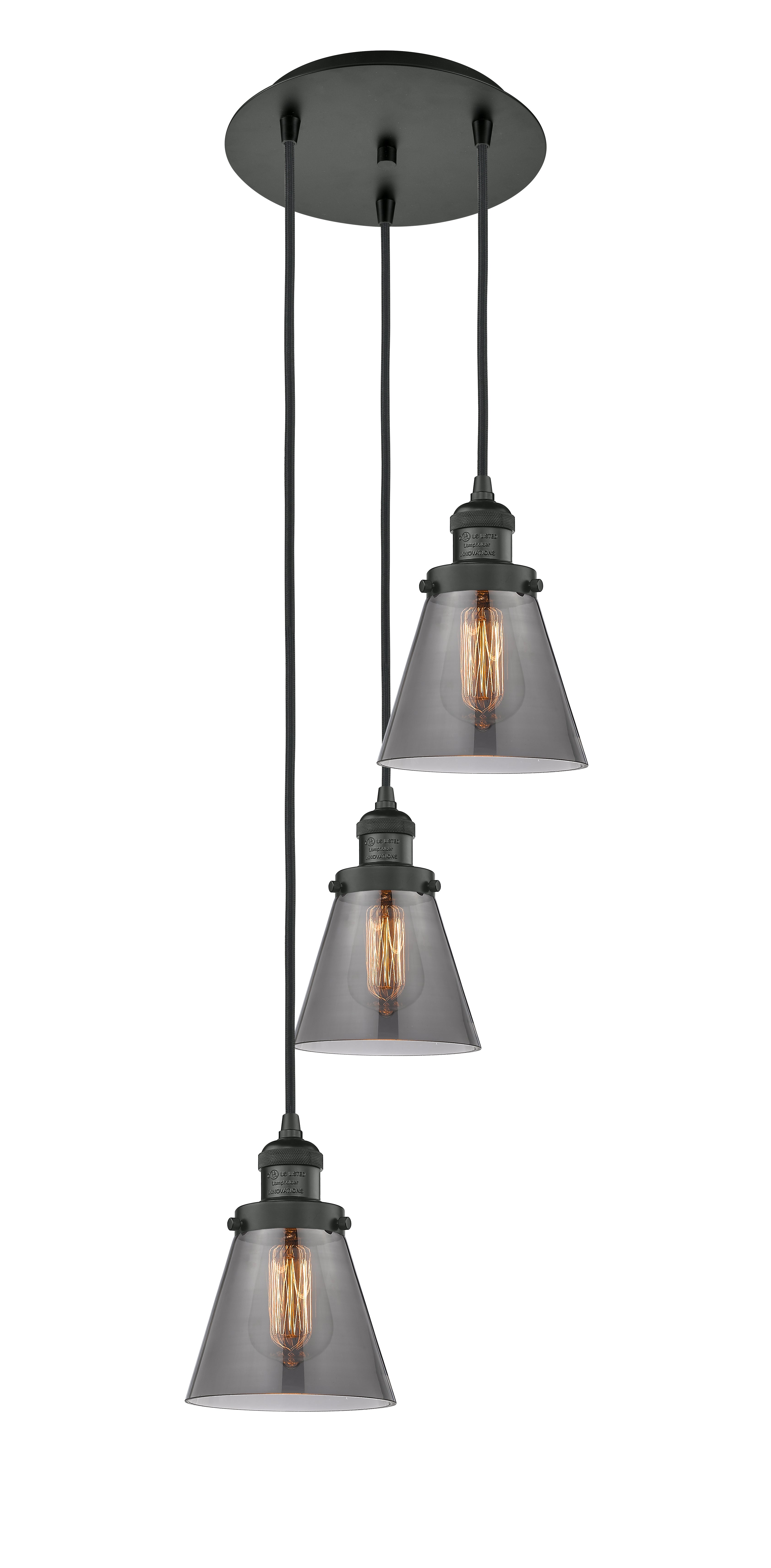 Franklin Restoration Multi Pendant Antique Brass