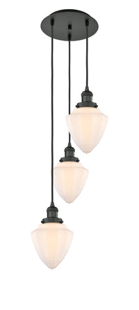 Franklin Restoration Multi Pendant Antique Brass