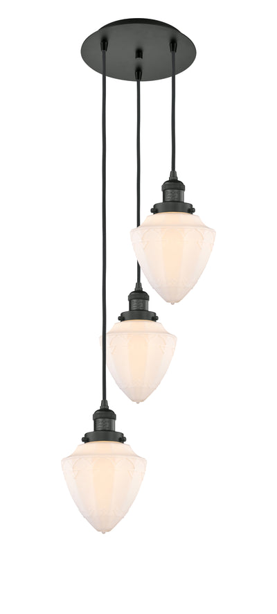 Franklin Restoration Multi Pendant Antique Brass