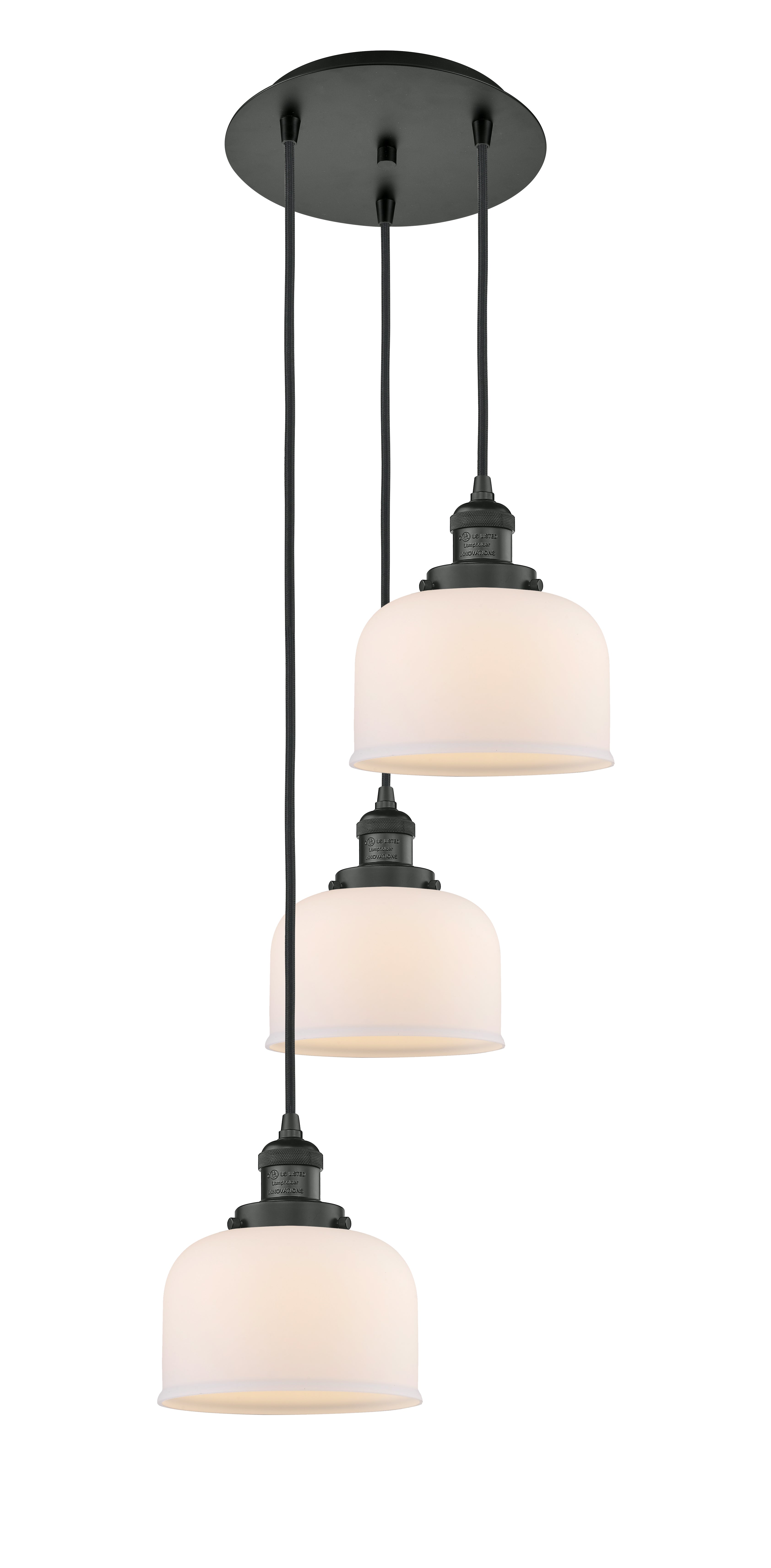 Franklin Restoration Multi Pendant Antique Brass