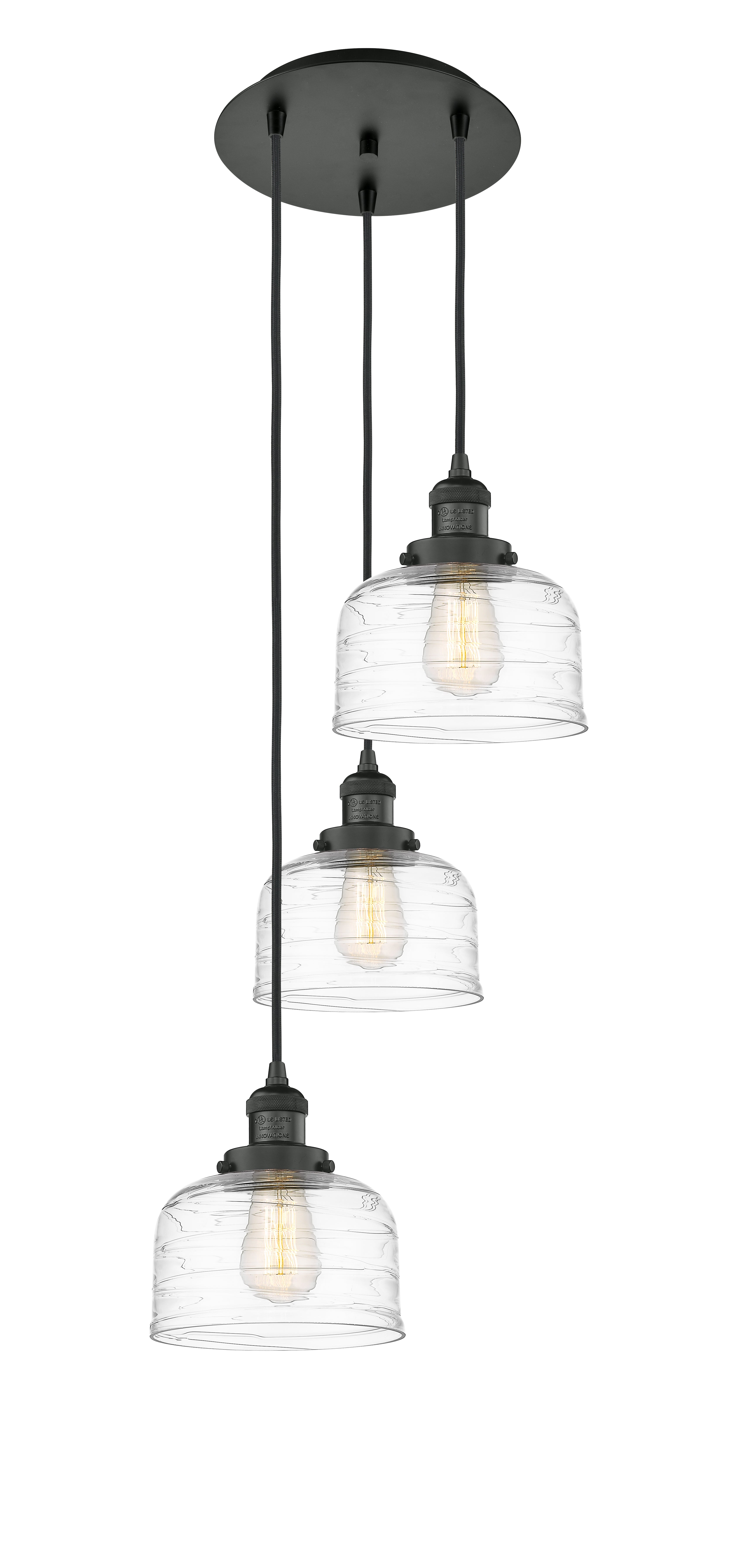 Franklin Restoration Multi Pendant Antique Brass