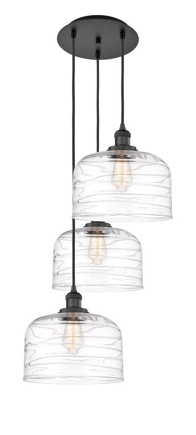 Franklin Restoration Multi Pendant Antique Brass