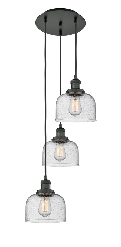 Franklin Restoration Multi Pendant Antique Brass