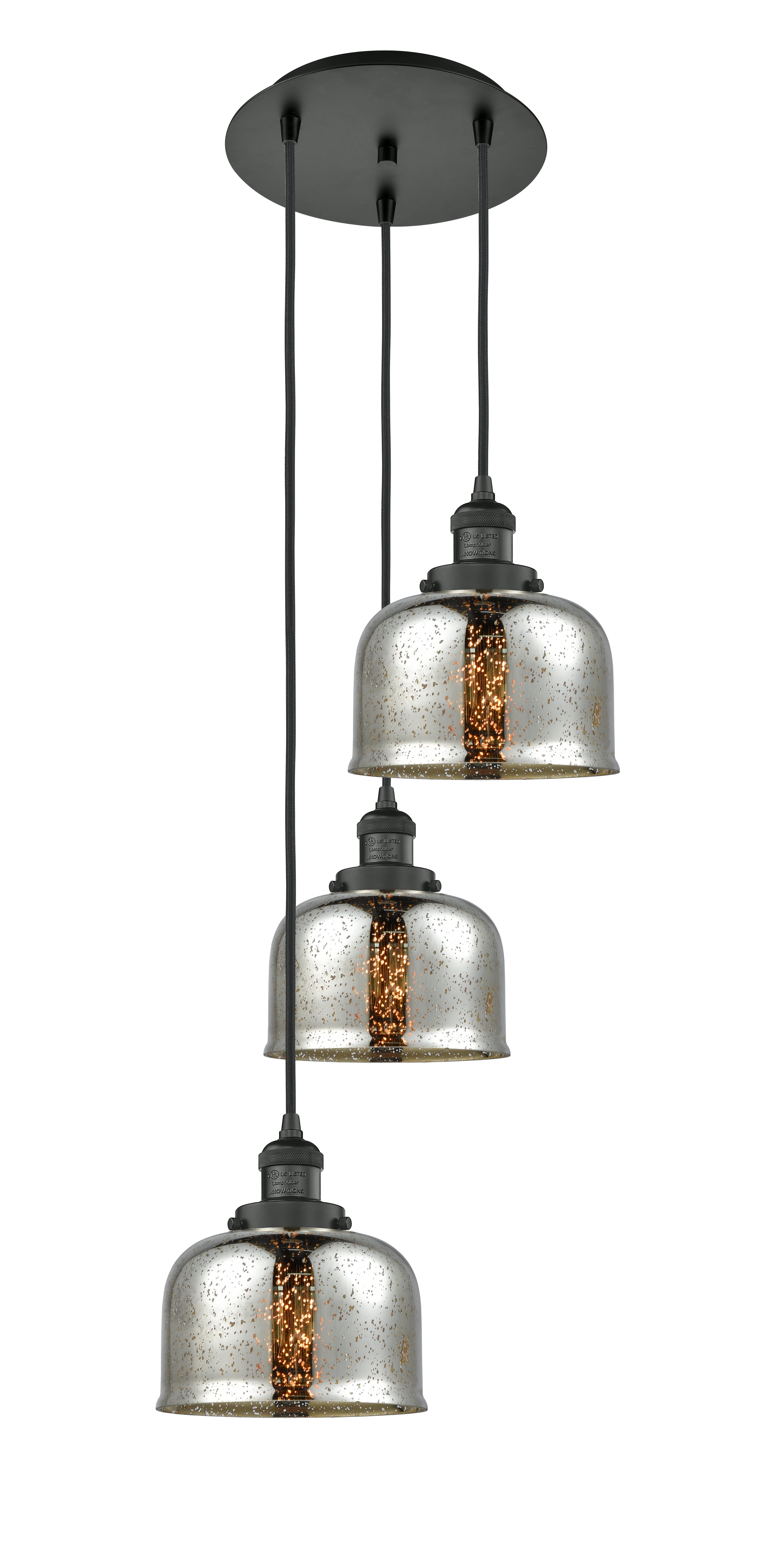 Franklin Restoration Multi Pendant Antique Brass