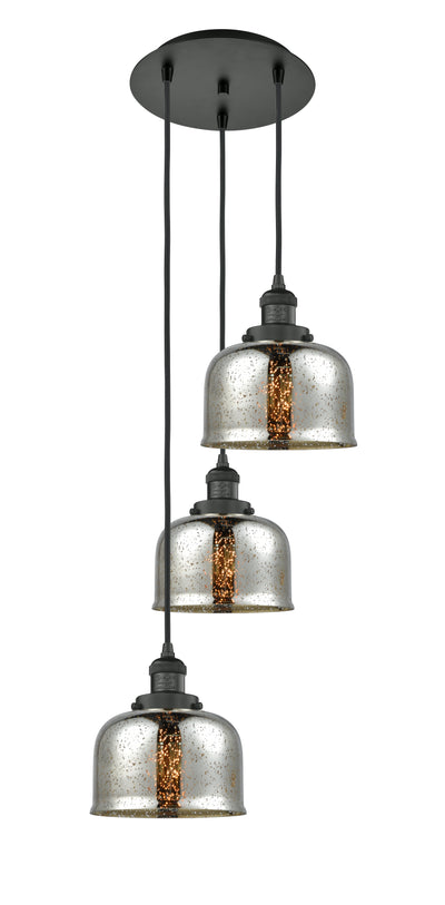 Franklin Restoration Multi Pendant Antique Brass