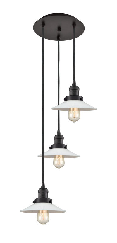 Franklin Restoration Multi Pendant Brass Steel