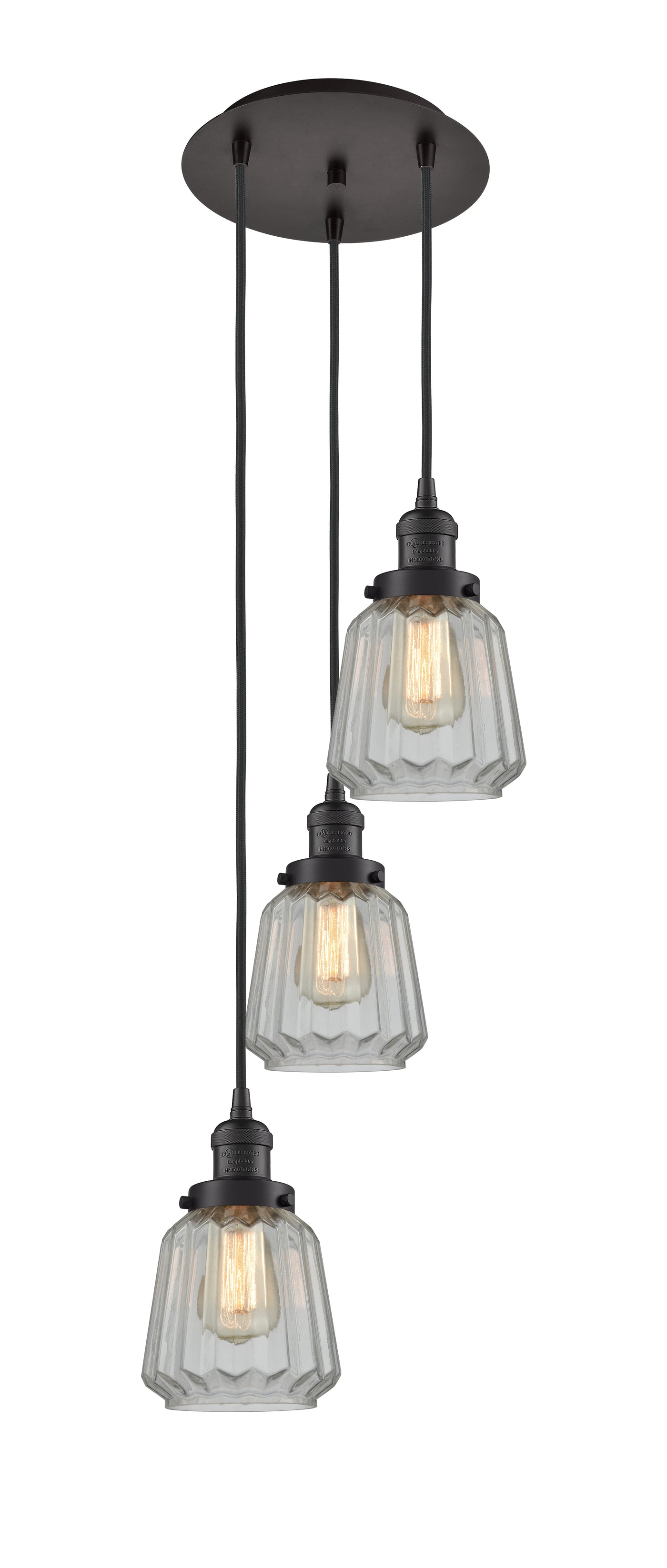Franklin Restoration Multi Pendant Antique Brass