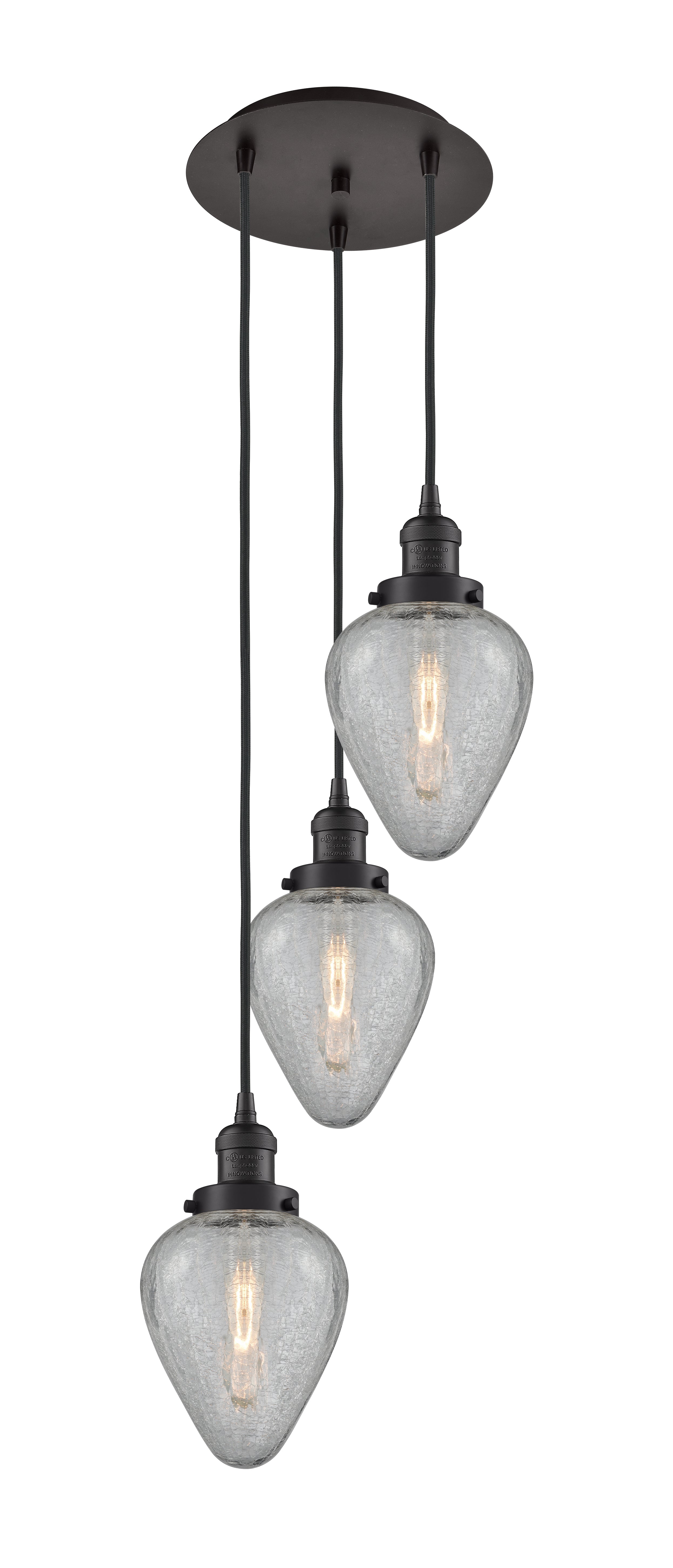 Franklin Restoration Multi Pendant Brass