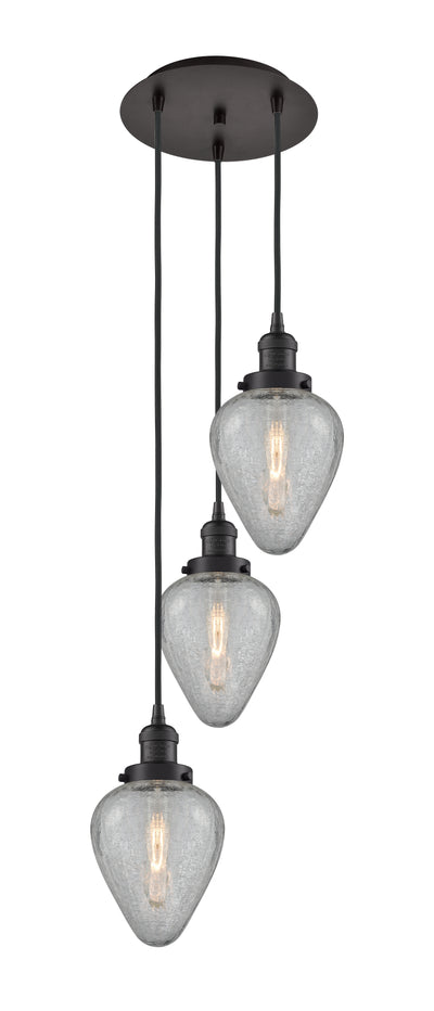 Franklin Restoration Multi Pendant Brass