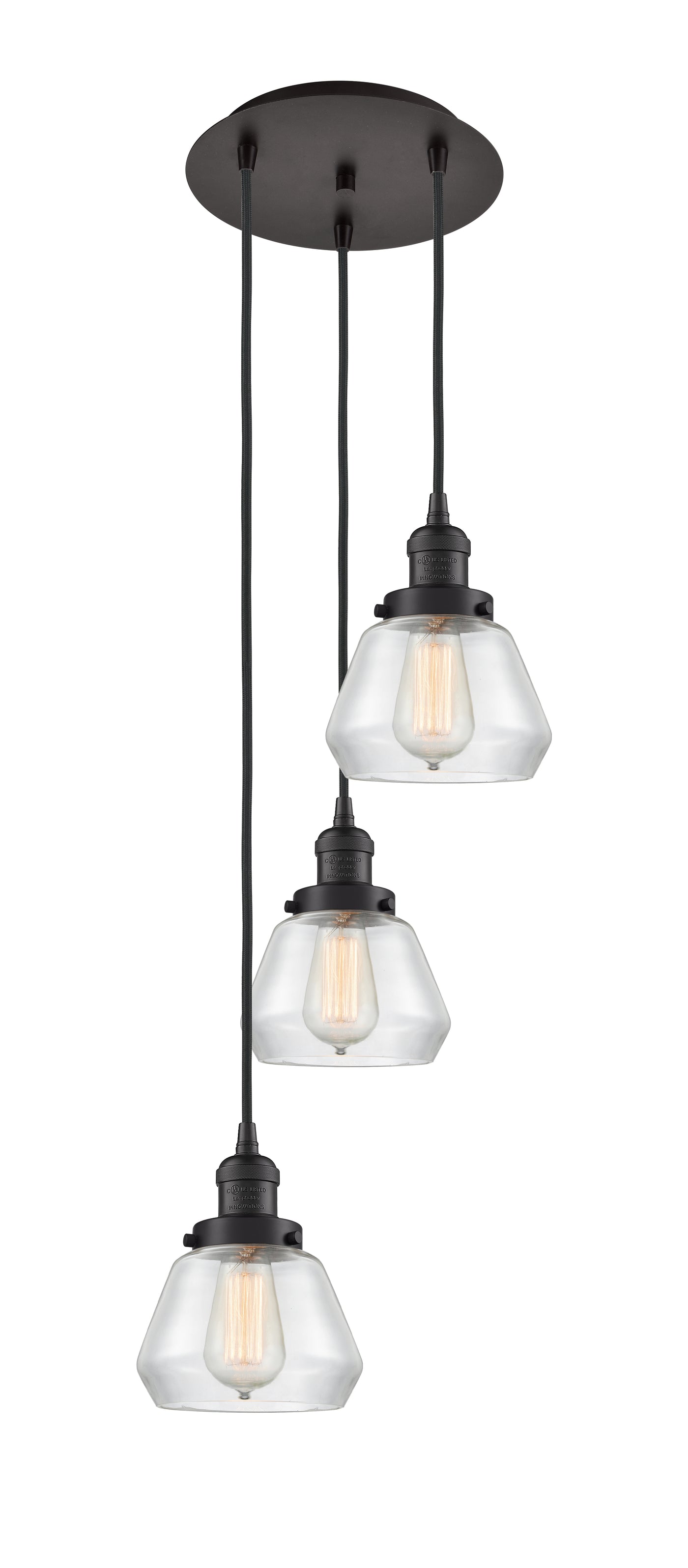 Franklin Restoration Multi Pendant Antique Brass