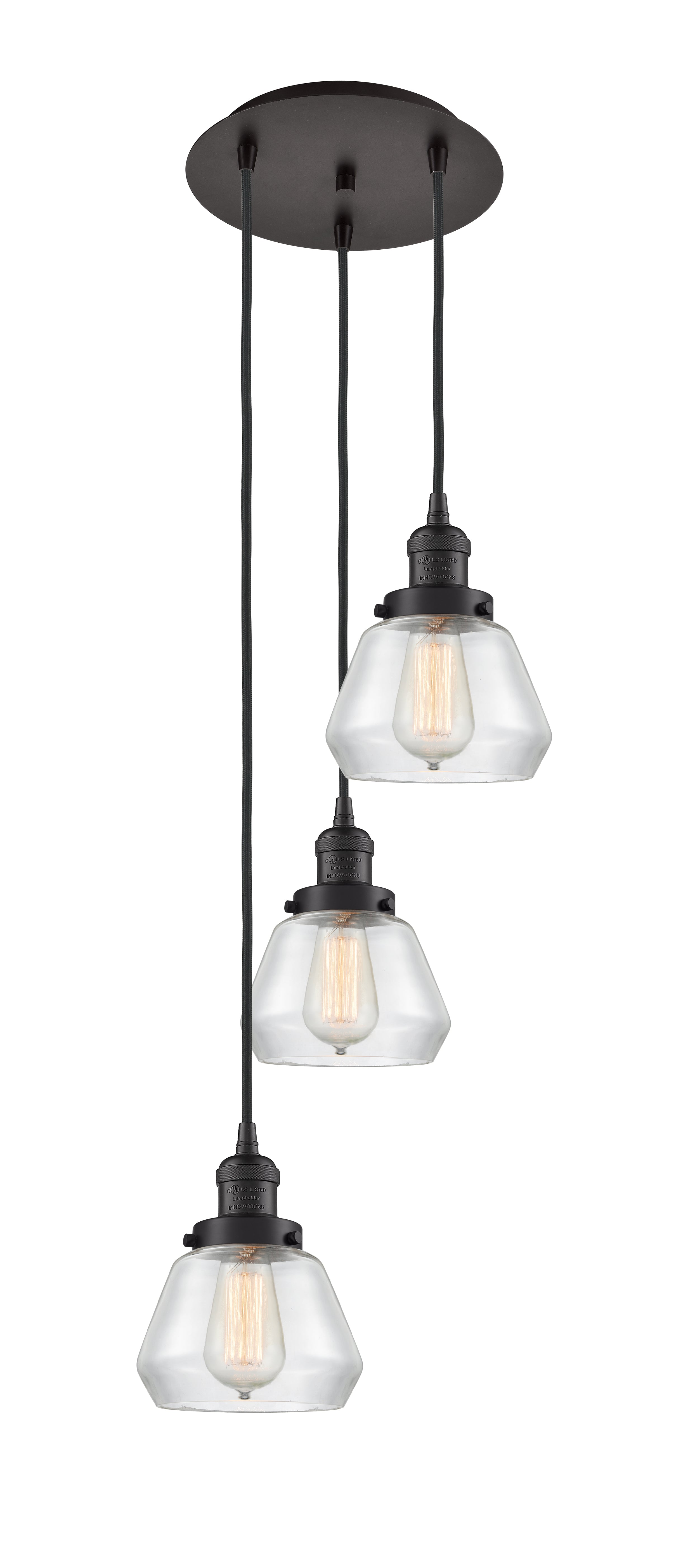 Franklin Restoration Multi Pendant Antique Brass