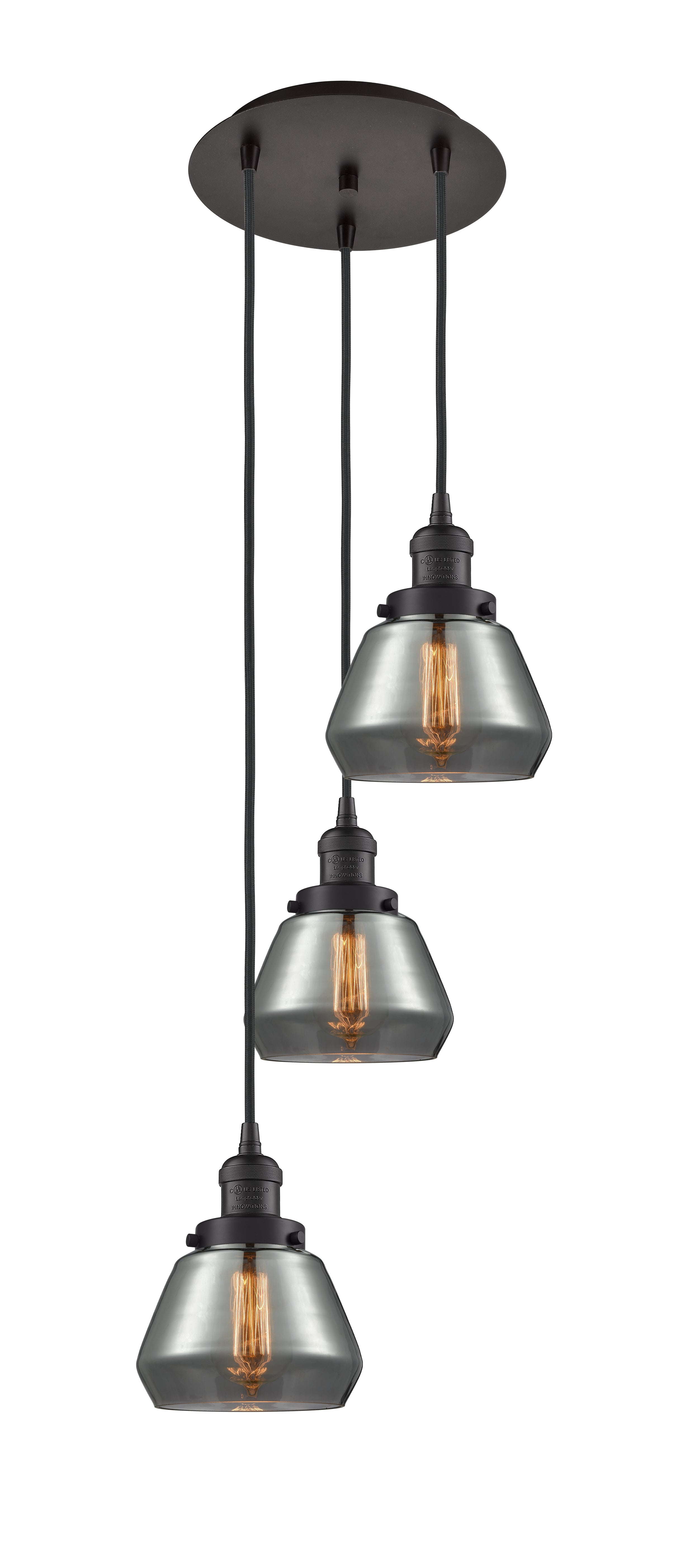 Franklin Restoration Multi Pendant Antique Brass