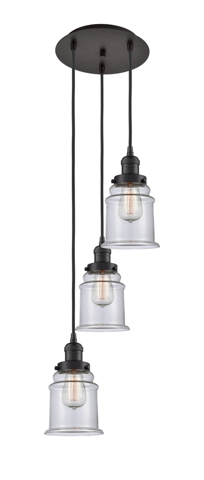 Franklin Restoration Multi Pendant Antique Brass