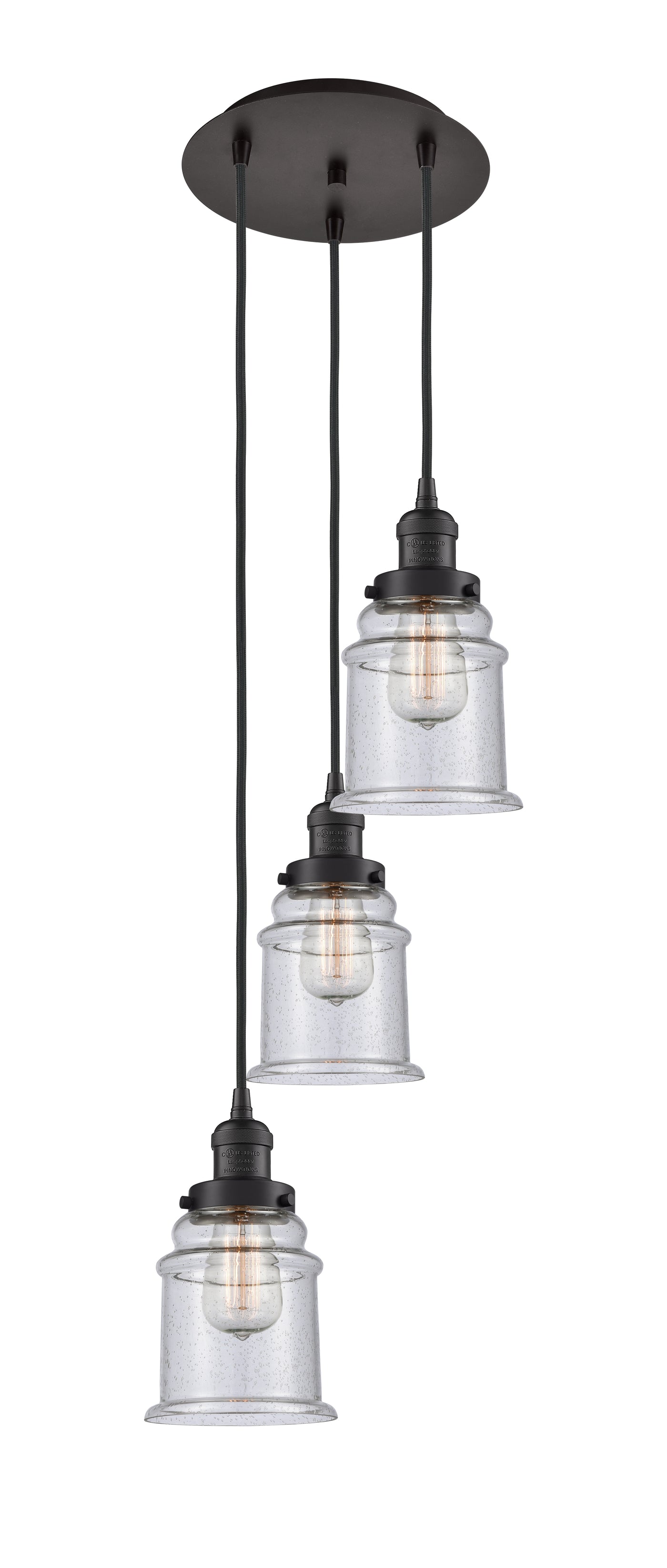 Franklin Restoration Multi Pendant Antique Brass