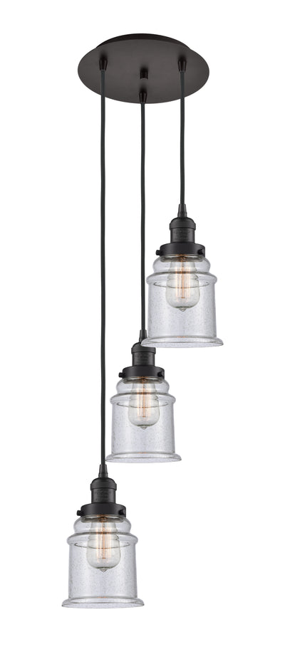 Franklin Restoration Multi Pendant Antique Brass