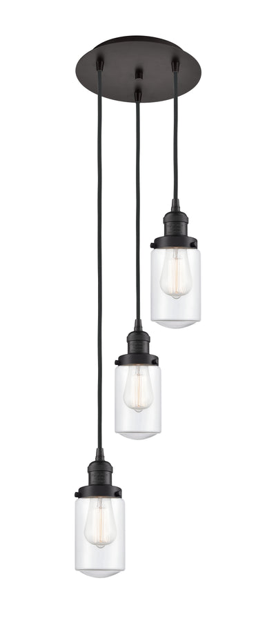 Franklin Restoration Multi Pendant Cast Brass