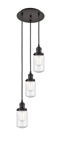 Franklin Restoration Multi Pendant Cast Brass