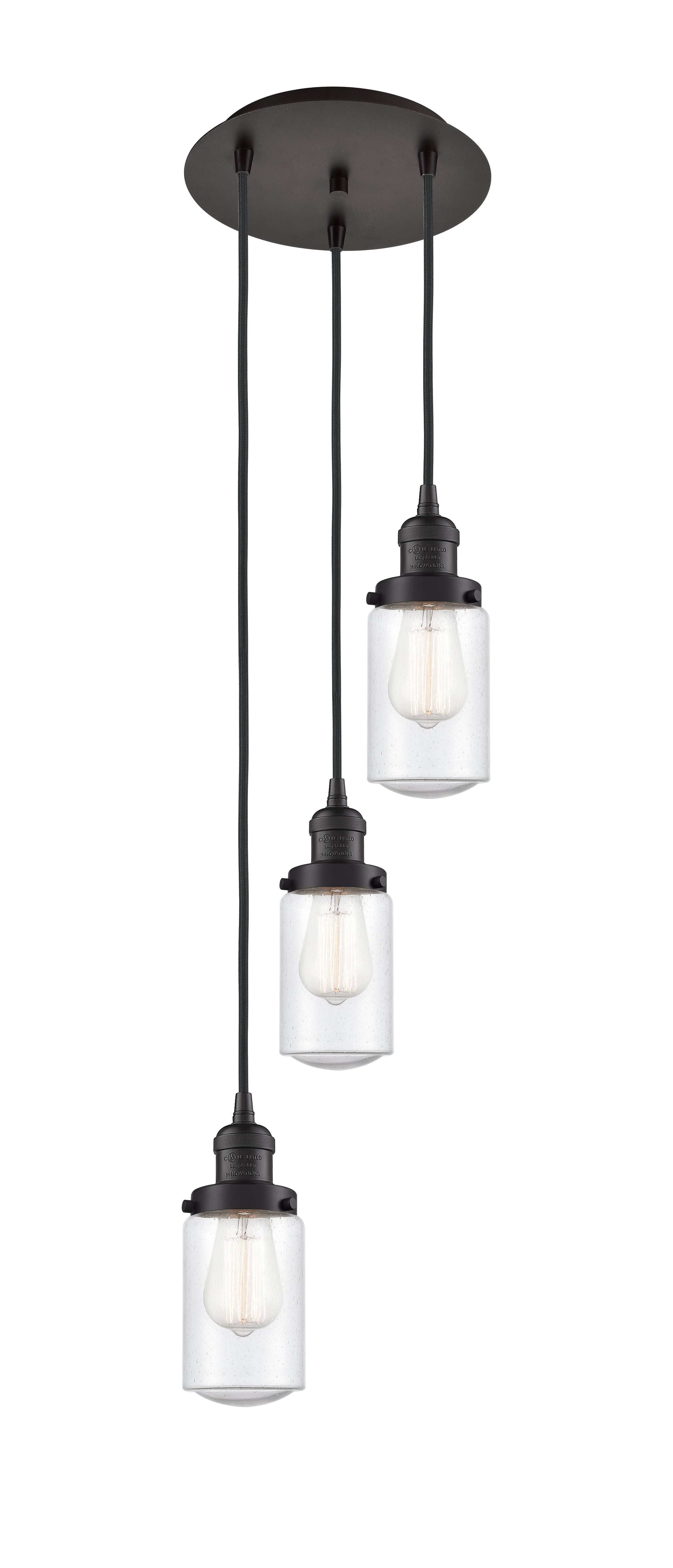 Franklin Restoration Multi Pendant Cast Brass