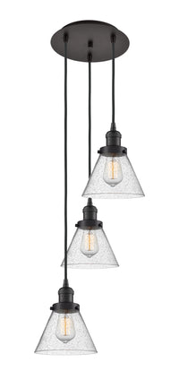 Franklin Restoration Multi Pendant Antique Brass
