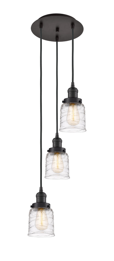 Franklin Restoration Multi Pendant Antique Brass