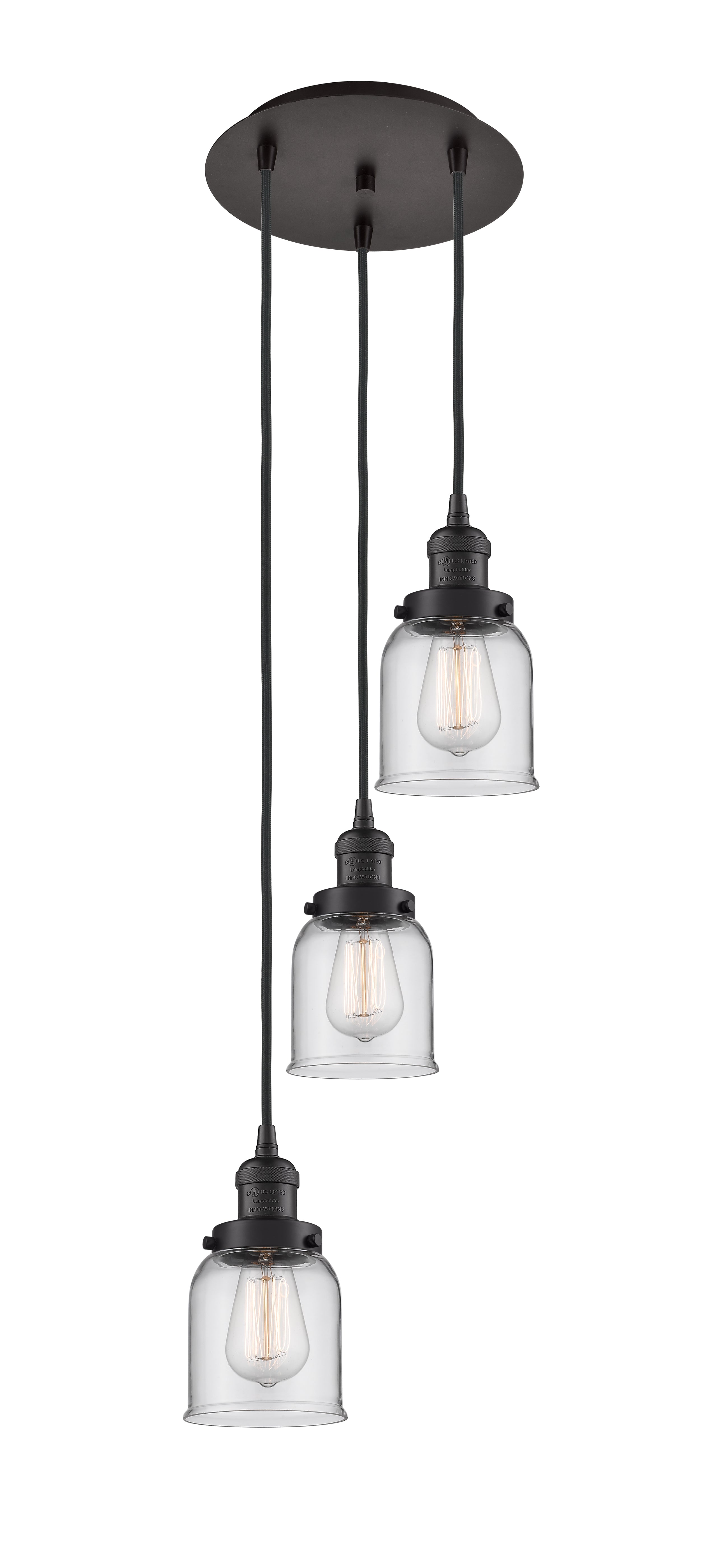 Franklin Restoration Antique Brass Multi Pendant