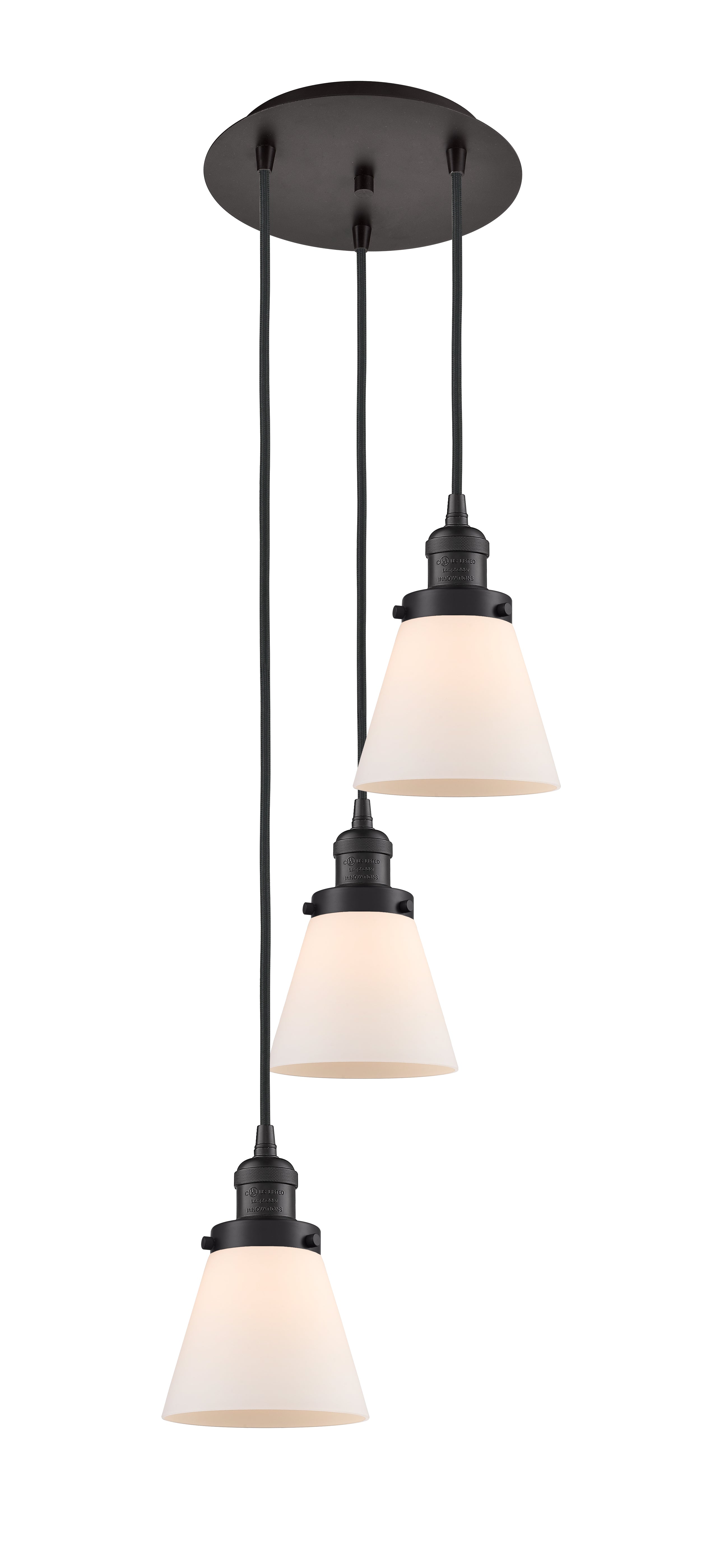 Franklin Restoration Multi Pendant Antique Brass