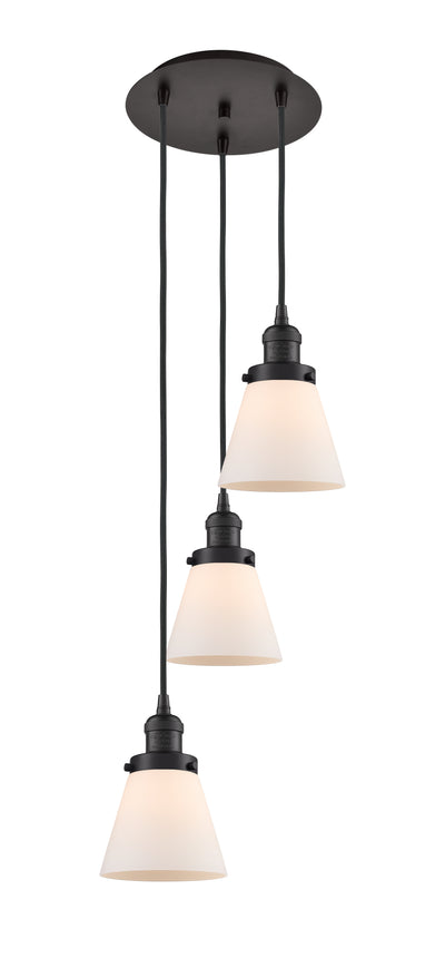 Franklin Restoration Multi Pendant Antique Brass