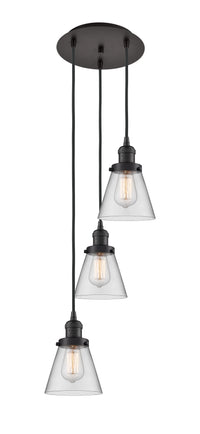 Franklin Restoration Multi Pendant Antique Brass