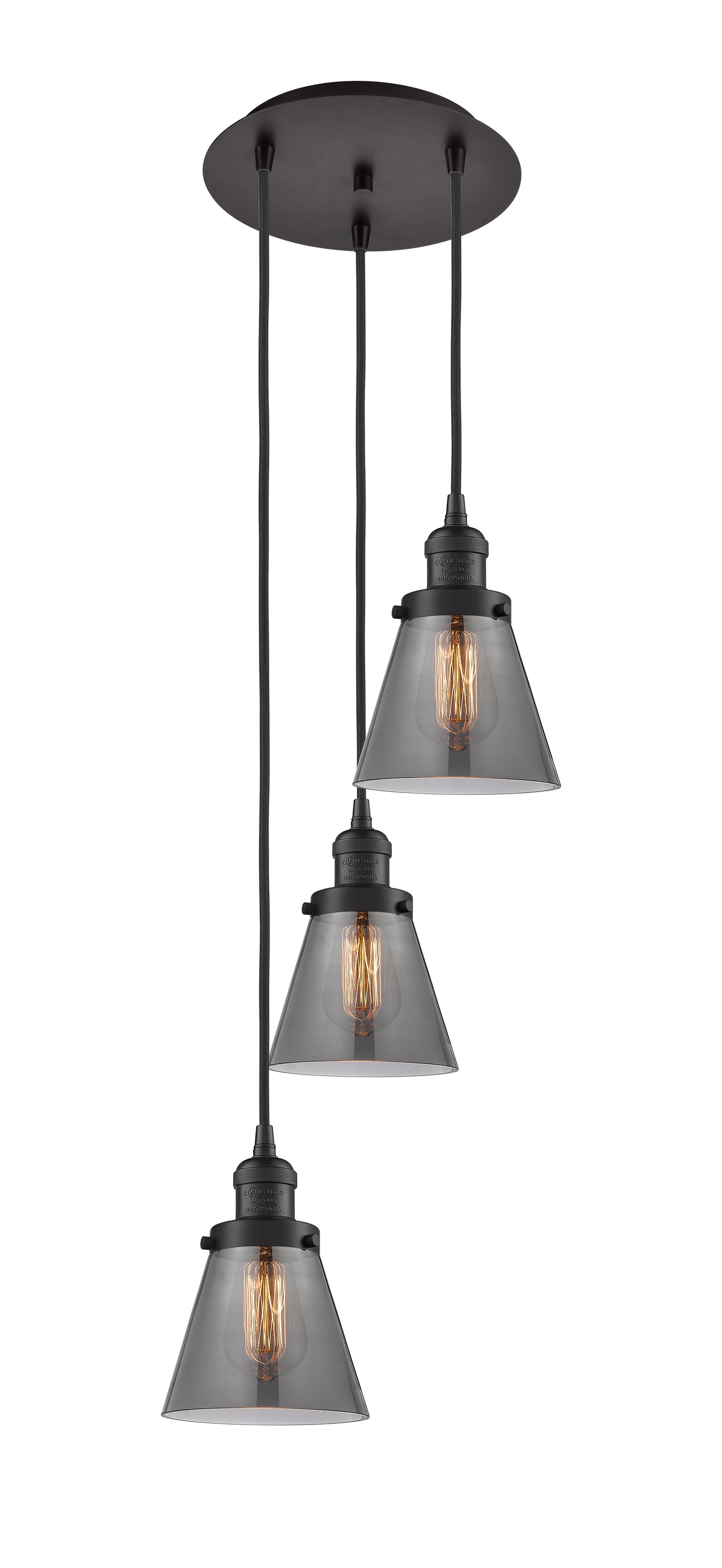 Franklin Restoration Multi Pendant Antique Brass