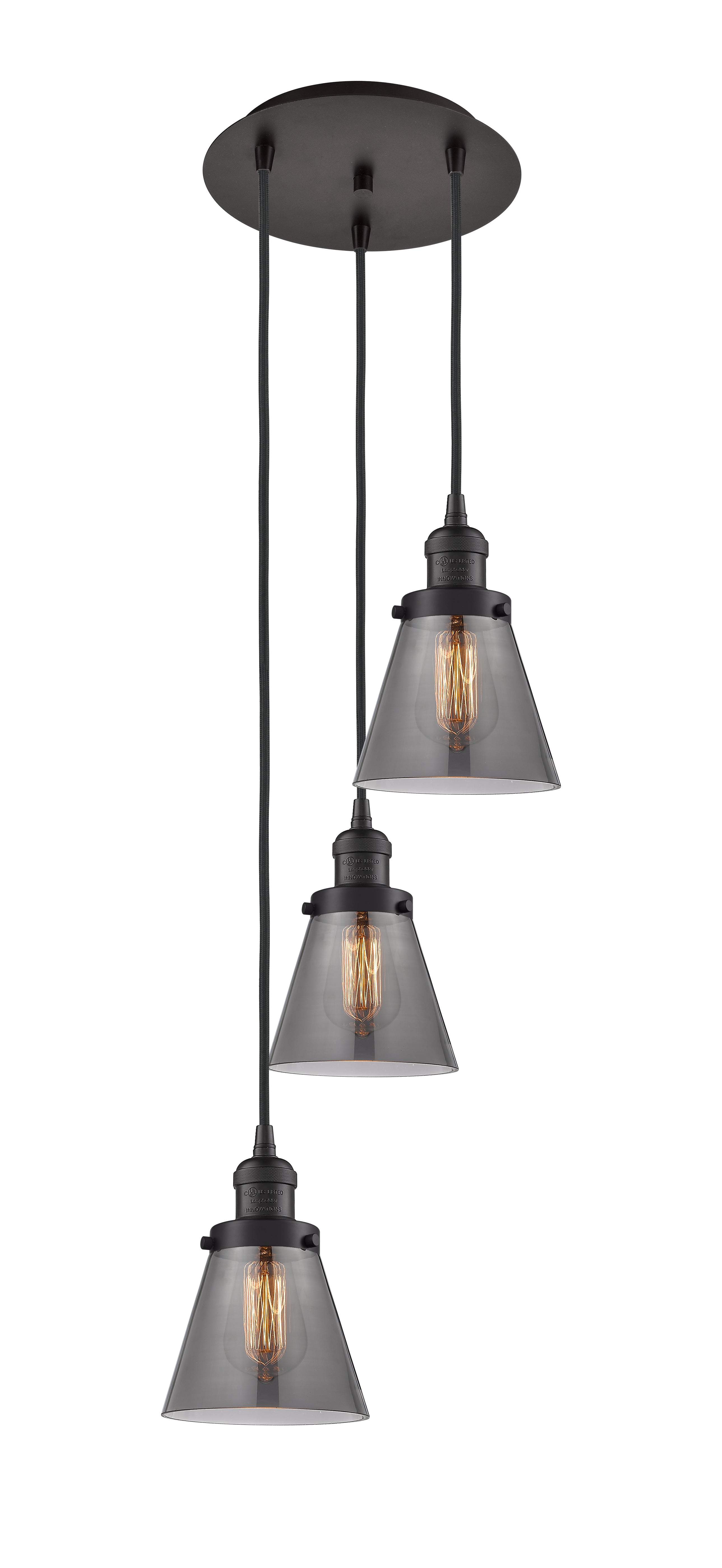 Franklin Restoration Multi Pendant Antique Brass