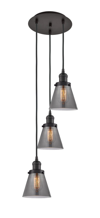 Franklin Restoration Multi Pendant Antique Brass