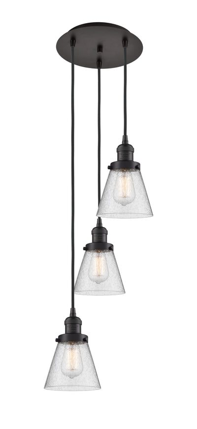 Franklin Restoration Multi Pendant Antique Brass