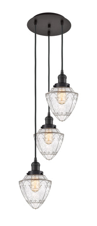 Franklin Restoration Multi Pendant Antique Brass