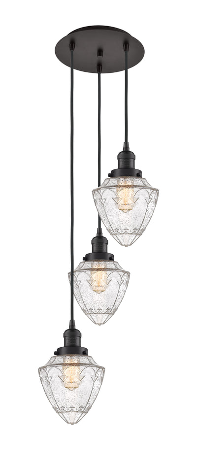 Franklin Restoration Multi Pendant Antique Brass