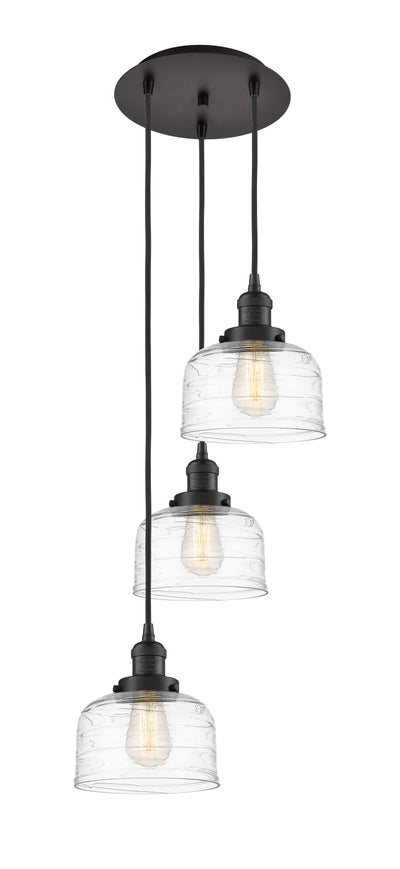 Franklin Restoration Multi Pendant Antique Brass