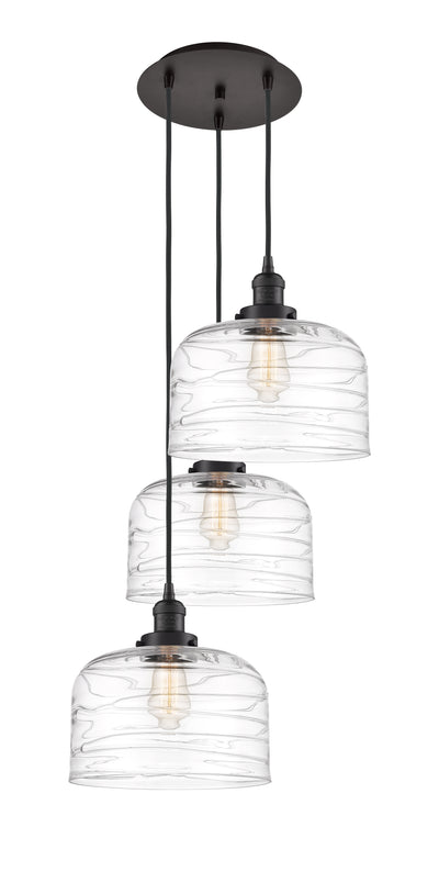 Franklin Restoration Multi Pendant Antique Brass
