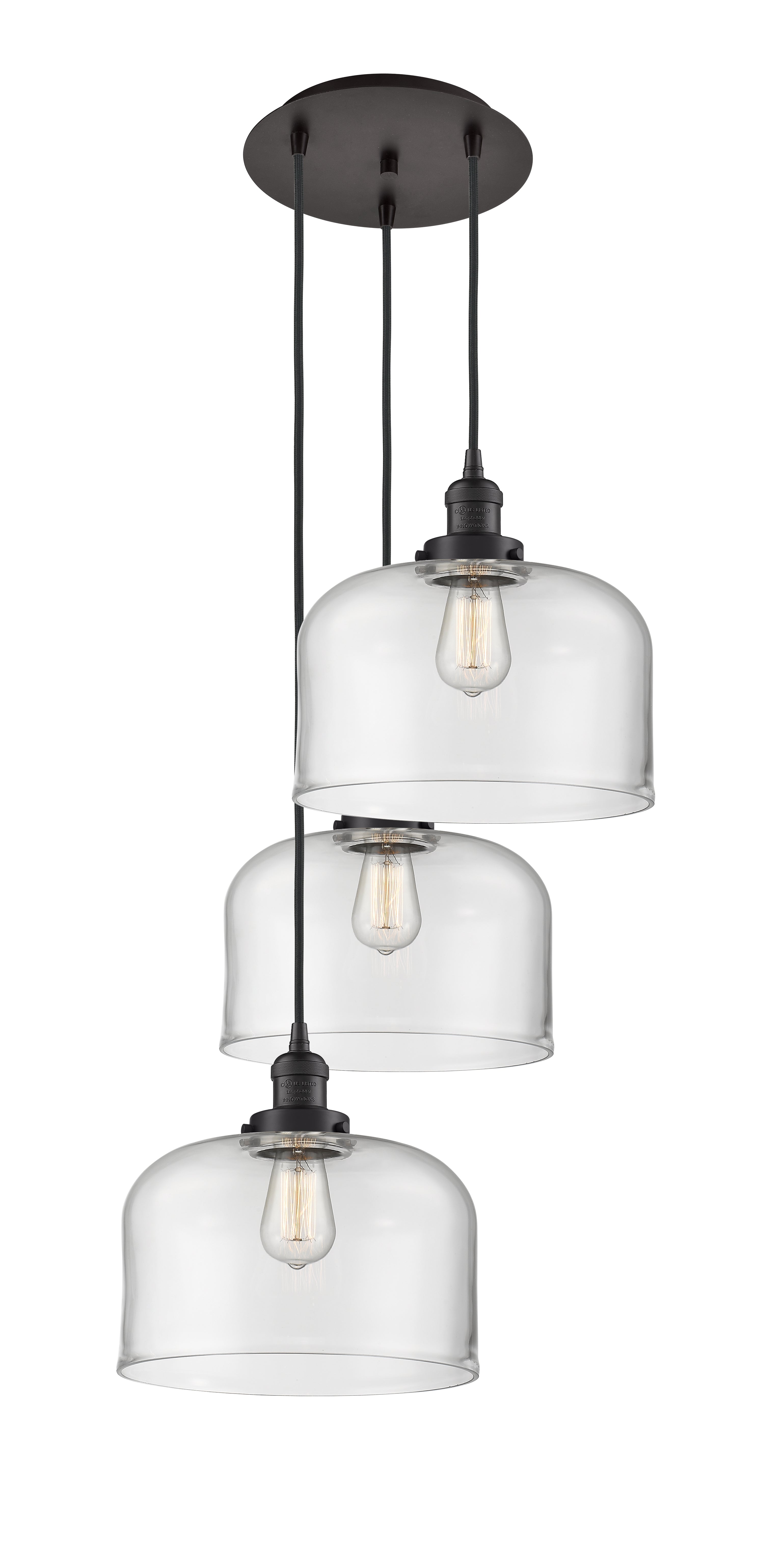 Franklin Restoration Antique Cast Multi Pendant