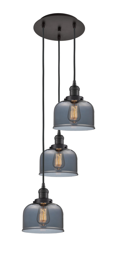 Franklin Restoration Multi Pendant Antique Brass