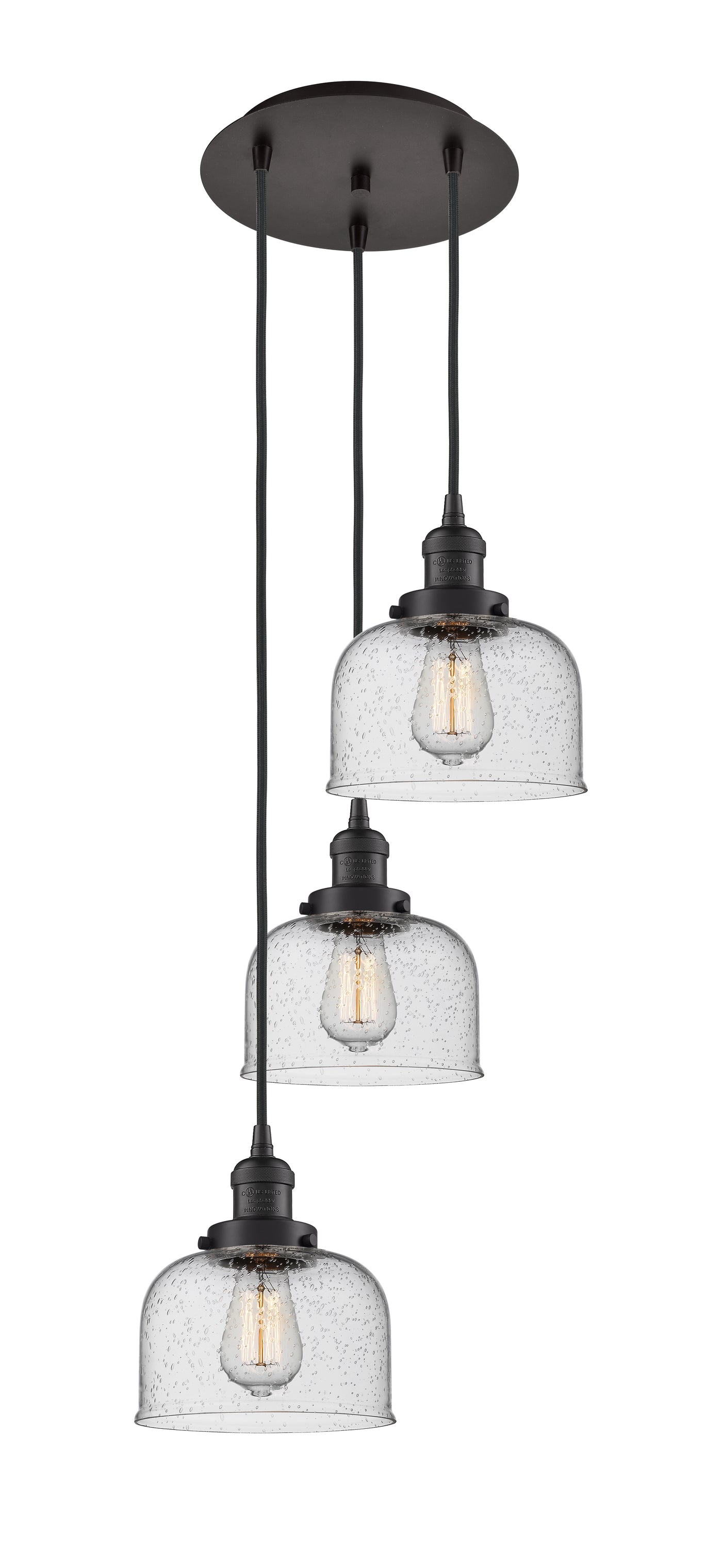 Franklin Restoration Multi Pendant Antique Brass