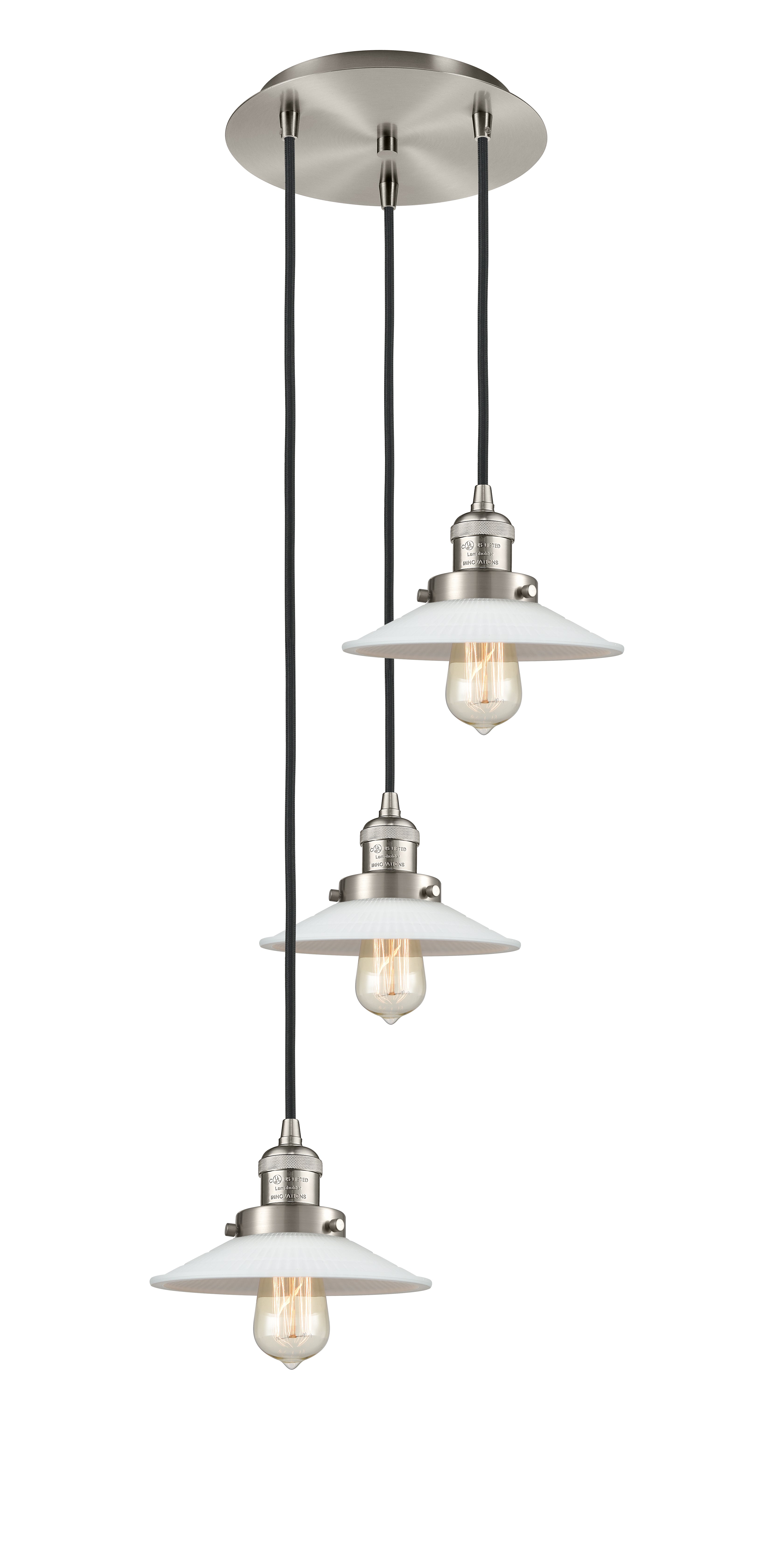 Franklin Restoration Multi Pendant Brass Steel