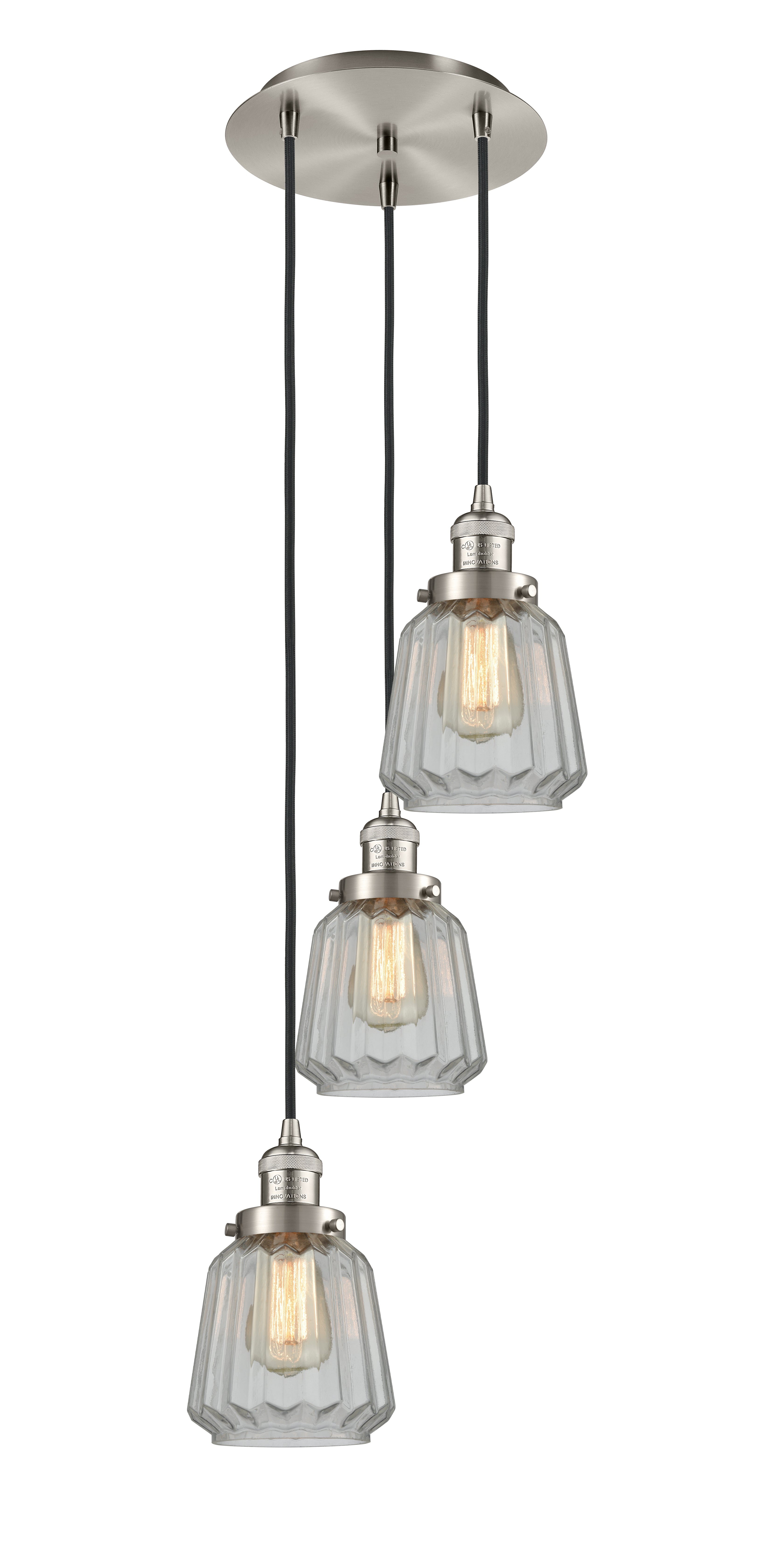 Franklin Restoration Multi Pendant Antique Brass