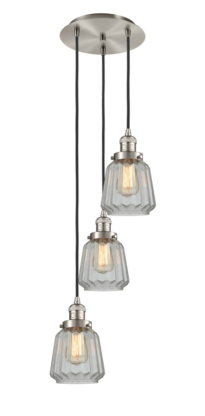 Franklin Restoration Multi Pendant Antique Brass