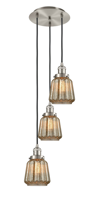 Franklin Restoration Multi Pendant Antique Brass